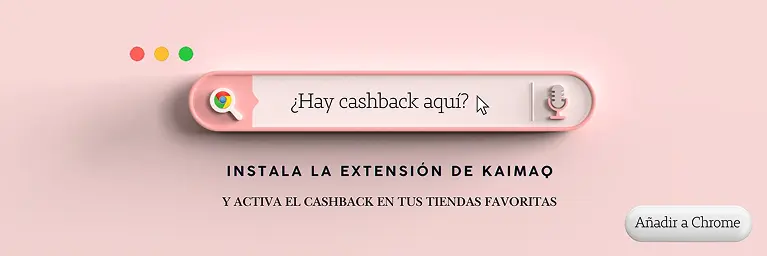 – Promoción con cashback