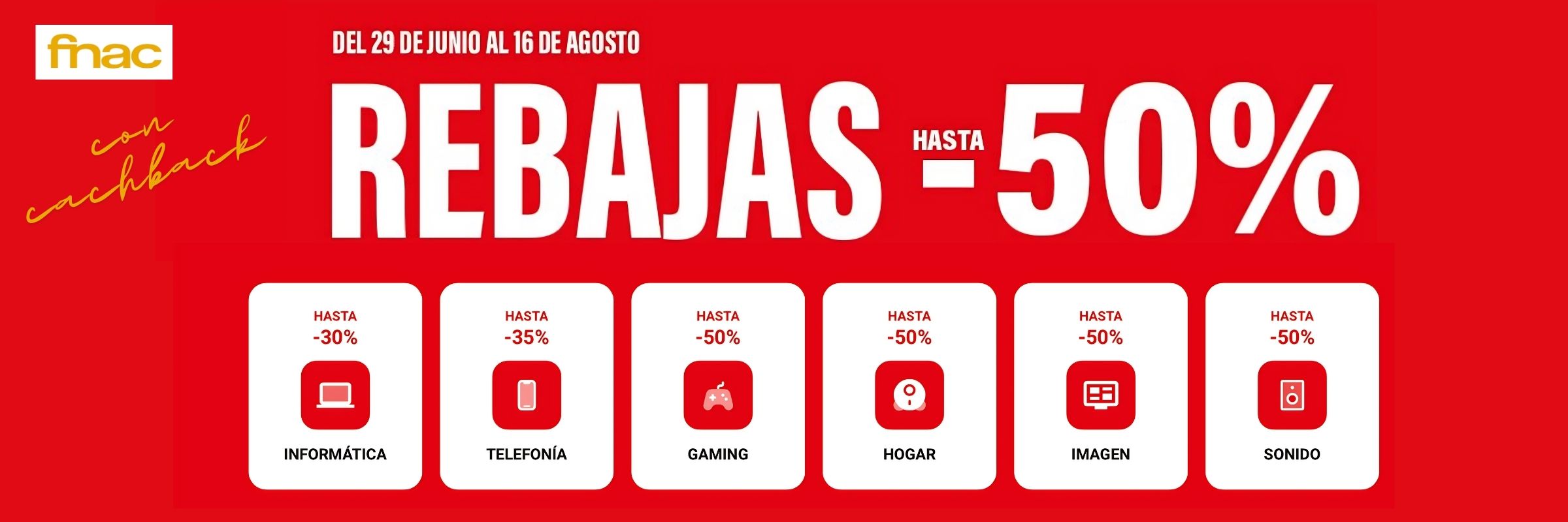 Fnac – Promoción con cashback