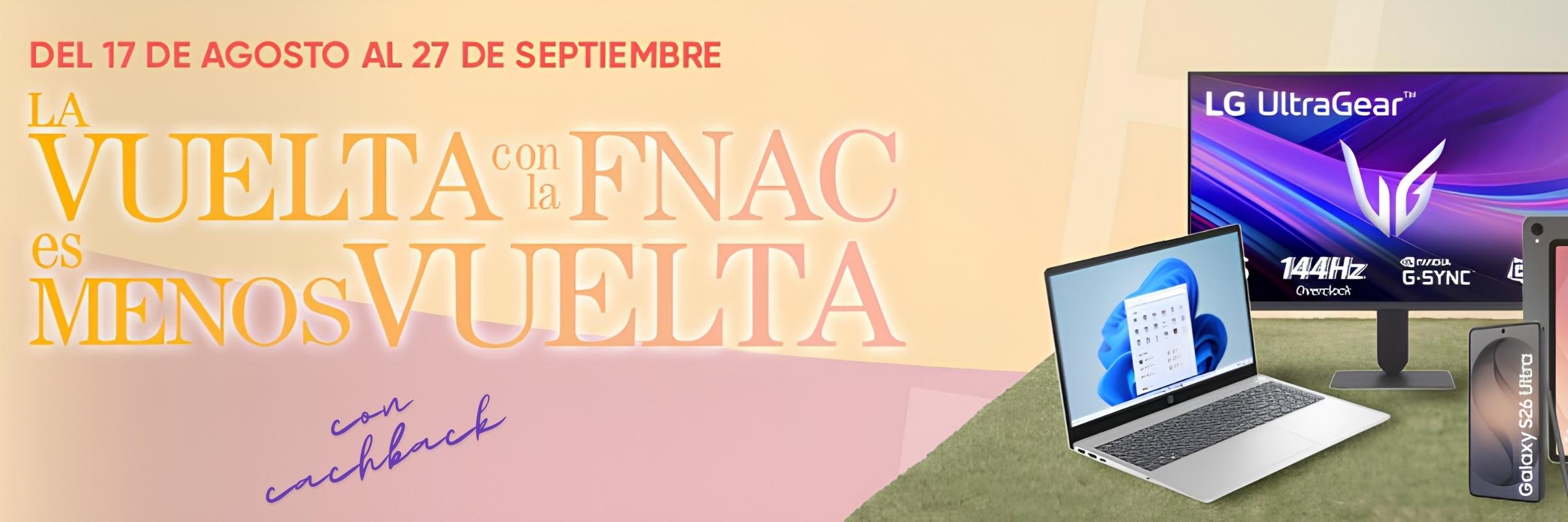 Fnac – Promoción con cashback