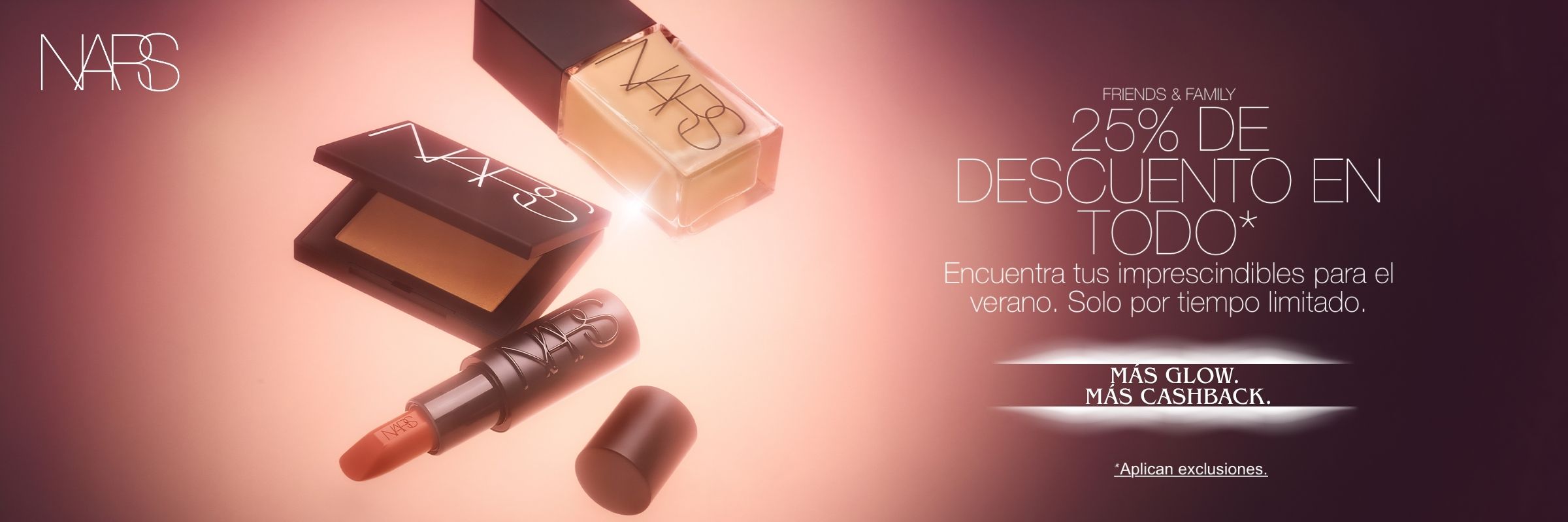 Nars – Promoción con cashback