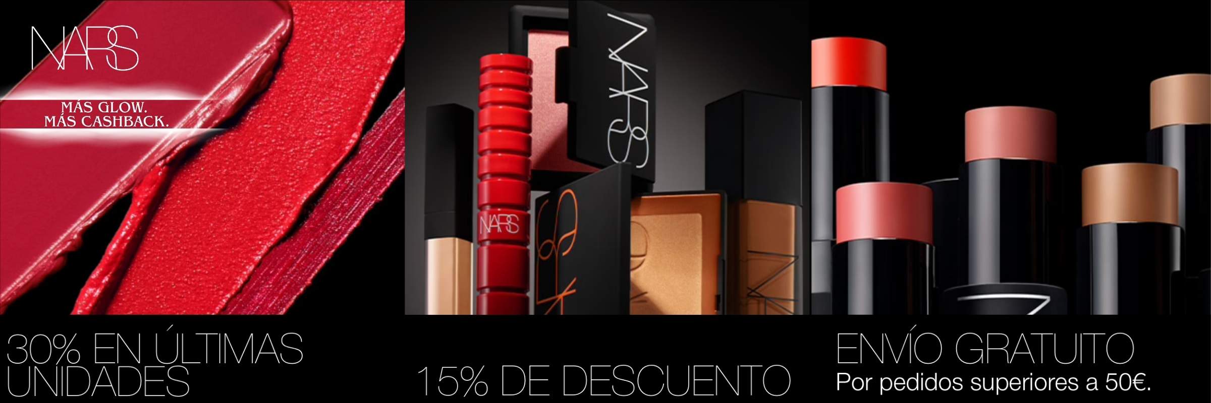 Nars – Promoción con cashback