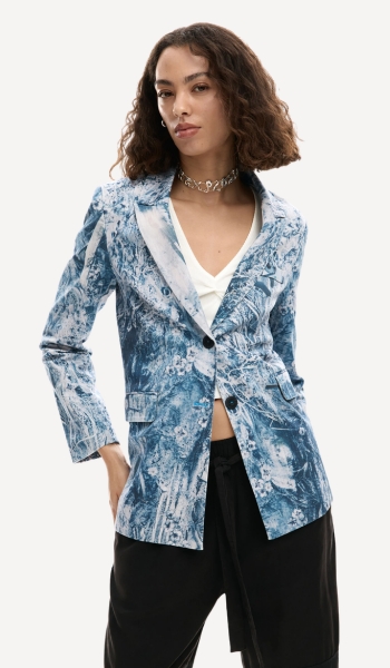 Desigual Americana estampado fotográfico regular – Oferta