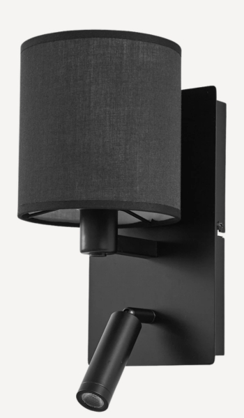 Lampara Aplique de pared Lindby Aiden negro LED – Oferta