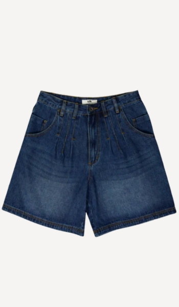 Ulanka Bermudas denim Mina con pinzas frontales – Oferta