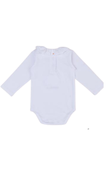 ToysRus Body de niña blanco con estampado – Oferta