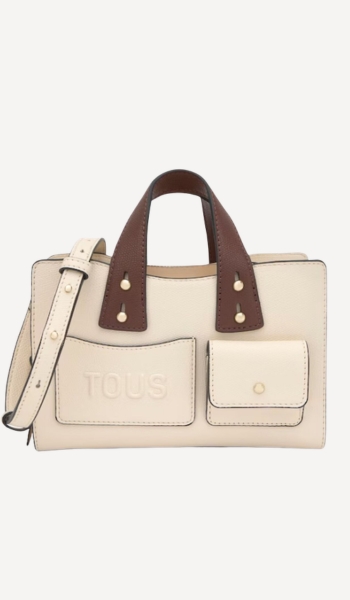 Paco Perfumerias Bolso bowling Tous Back to Basics beige – Oferta
