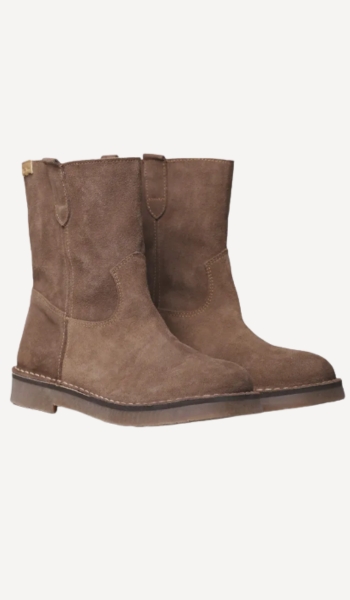 Toni Pons Botines planos de mujer en serraje irun-sy – Oferta