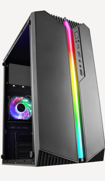 PCbox PCbox Mars Gaming MC-S1 Caja PC Gaming Micro-ATX – Oferta