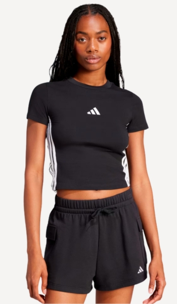 Trenfit Camiseta adidas Essentials Slim 3 bandas – Oferta