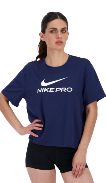 Sprinter Camiseta Nike Pro Boxy para mujer – Oferta