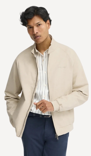 Polo Club Chaqueta Harrington beige Polo Club hombre – Oferta
