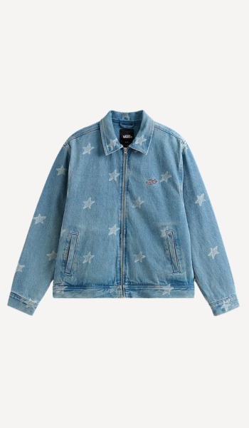 Vans Chaqueta Vans Pomona Denim Station azul – Oferta