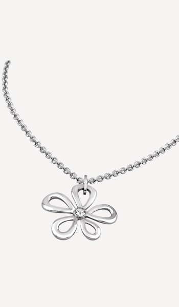 Time Road Collar Flor Lotus Style LS1535-1/1 acero mujer – Oferta