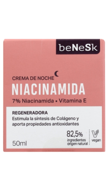 Clarel Crema de noche Benesk con niacinamida 50 ml – Oferta