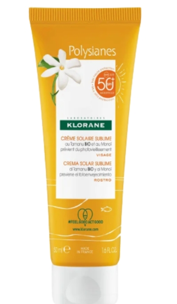 Perfumería Comas Crema Solar Sublime SPF50+ Klorane – Oferta