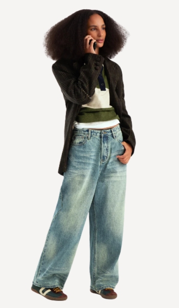 ULANKA Distressed baggy jeans Nova – Oferta