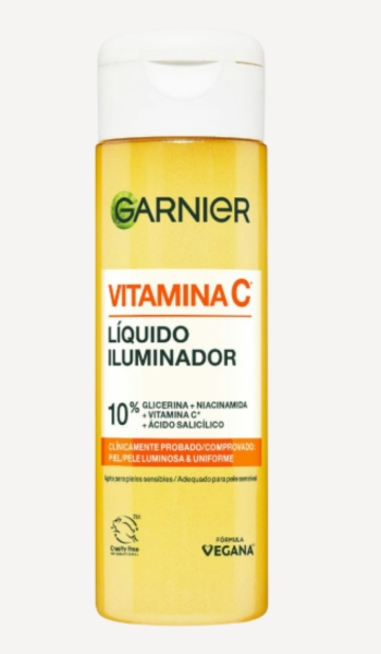 Clarel Garnier Líquido Iluminador Vitamina C 120 ml – Oferta