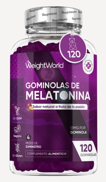 WeightWorld Gominolas melatonina 1,9 mg WeightWorld – Oferta
