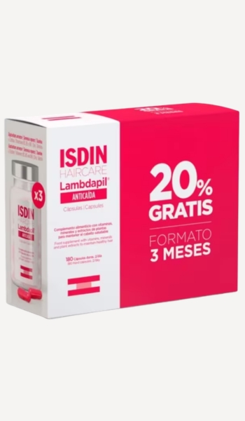 Dosfarma Isdin Lambdapil Anticaída cápsulas 180 unidades – Oferta