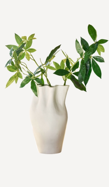 Loberon Jarrón Palomira de aluminio acabado mate – Oferta