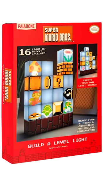 Xtralife Lámpara Super Mario Bros Build A Level – Oferta