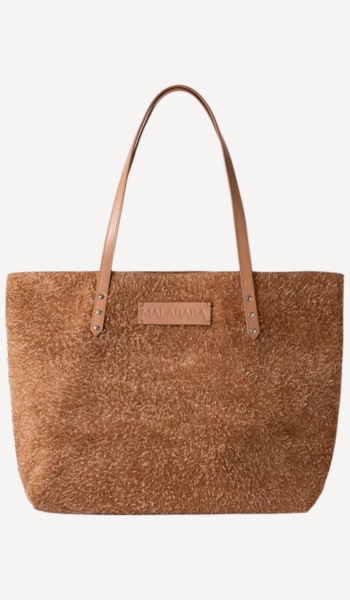 Malababa Majo bolso shopping de cuero pelocho – Oferta