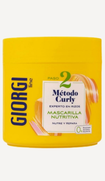 Clarel Mascarilla Giorgi Método Curly paso 2 – Oferta