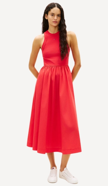 Kastner & Öhler Maxivestido Tommy Jeans rojo – Oferta