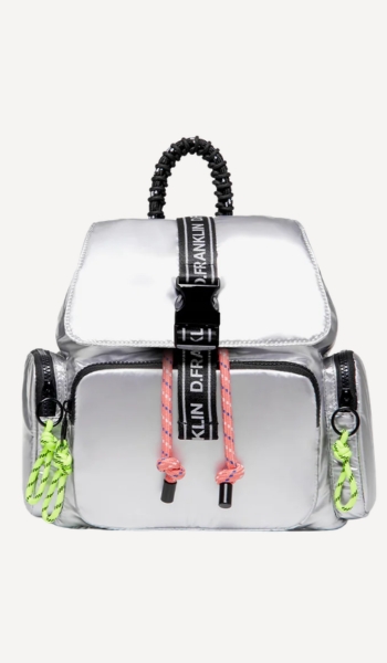 D Franklin Mochila Bomb Flap D.Franklin plateada – Oferta
