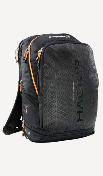 Padel Market Mochila Bullpadel Hack negra 2024 Paquito Navarro – Oferta