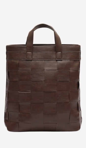 MISAKO Mochila trenzada efecto piel Misako – Oferta
