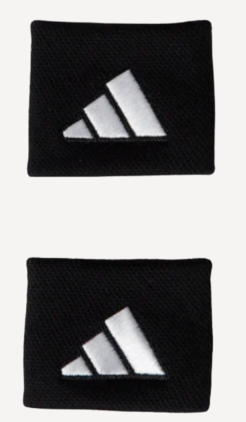 Padel Market Muñequeras adidas S negro/blanco pack 2 – Oferta