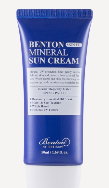 MiiN Cosmetics Protector solar mineral Benton Skin Fit SPF50 – Oferta
