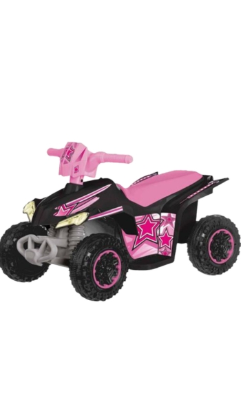 ToysRus Quad eléctrico infantil rosa 6V Sun & Sport – Oferta