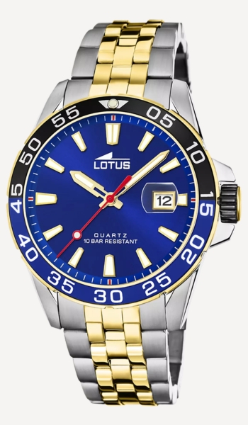 Time Road Reloj Lotus 18768/1 azul acero hombre – Oferta