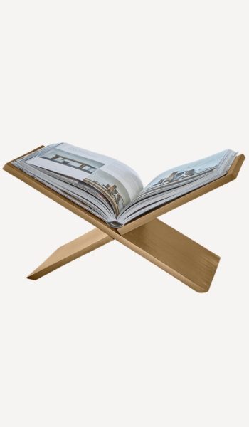 Loberon Revistero Rashira acabado latón envejecido – Oferta