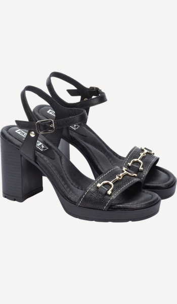 PIKOLINOS Sandalias de tacón Campello mujer con hebilla – Oferta