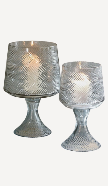 Loberon Set de 2 portavelas Lynettes – Oferta