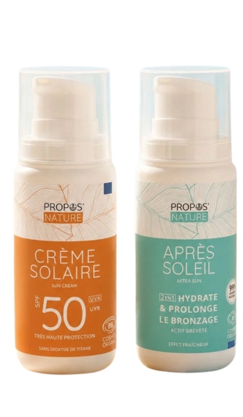 Elliotti Set orgánico protección solar SPF 50 y after sun – Oferta