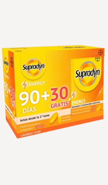 Dosfarma Supradyn Energy vitaminas y energía 90+30 comprimidos gratis – Oferta