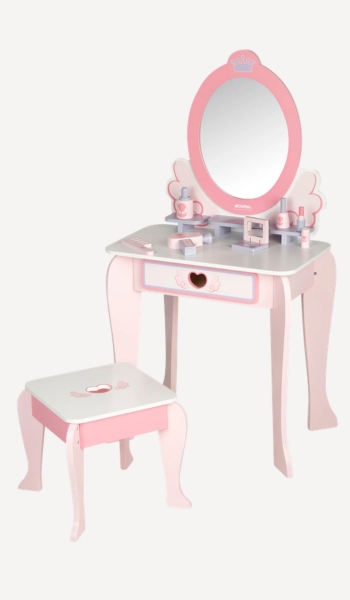 Juguetes Online Tocador infantil WOOMAX madera con accesorios – Oferta