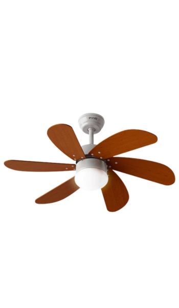 Evvo Home Ventilador de techo EVVO V315 Wood – Oferta