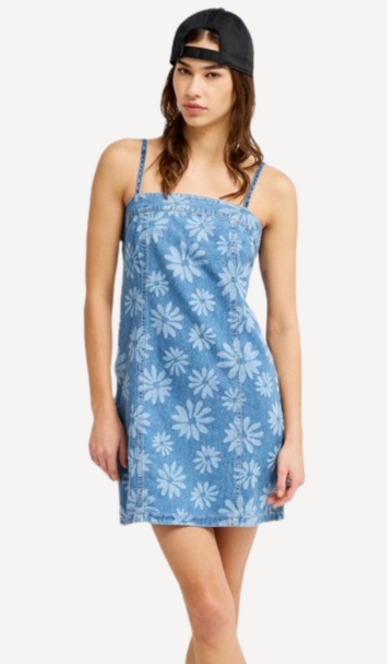 Roxy Vestido vaquero Roxy Dreamy Daze azul – Oferta