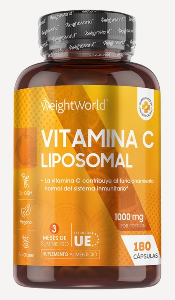 WeightWorld Vitamina C Liposomal 1000 mg 180 cápsulas – Oferta