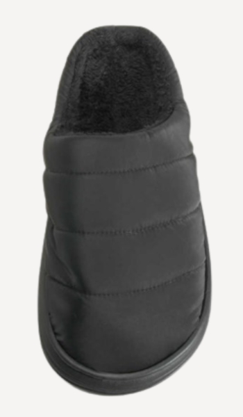 Merkal Zapatilla de casa acolchada negra OLYNE – Oferta