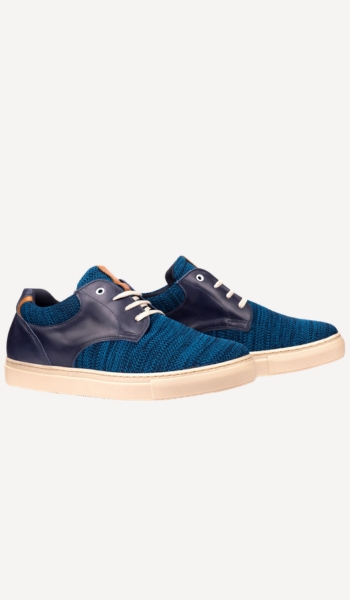 Masaltos Zapatillas Pesaro azul con alzas – Oferta