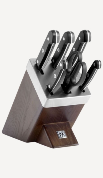 Zwilling Zwilling SharpBlock Gourmet taco de cuchillos 7 piezas marrón – Oferta