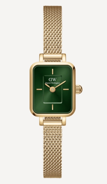 Daniel Wellington Reloj Daniel Wellington Quadro Mini Evergold Emerald – Oferta