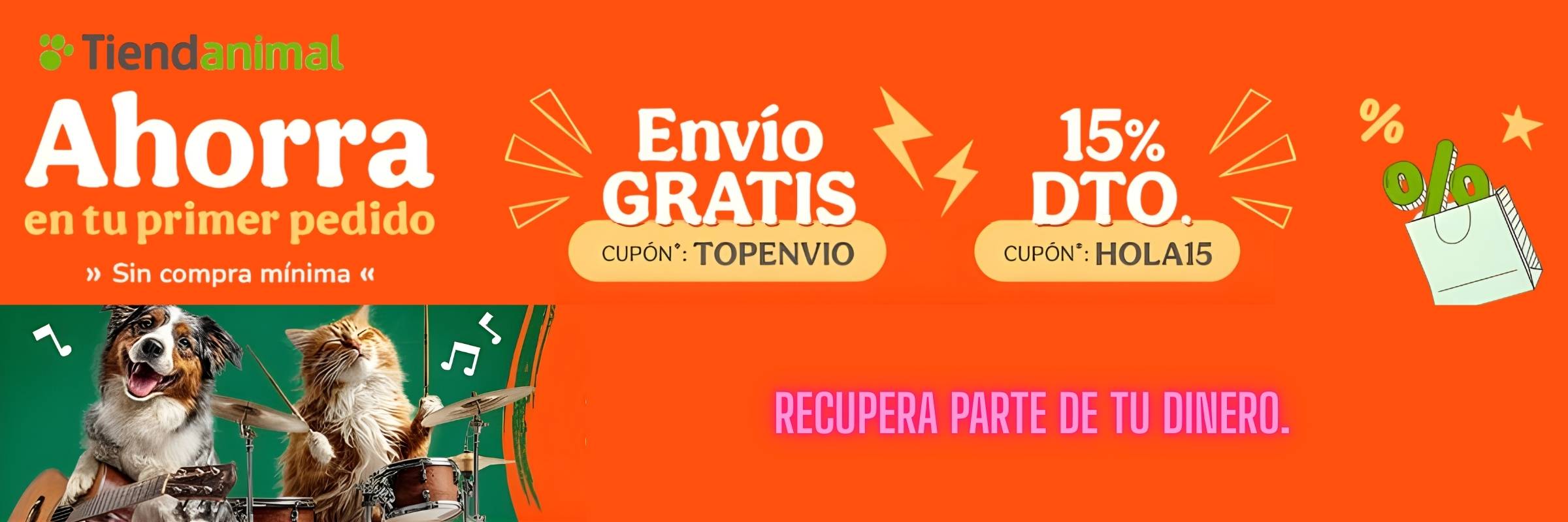Tiendanimal – Promoción con cashback