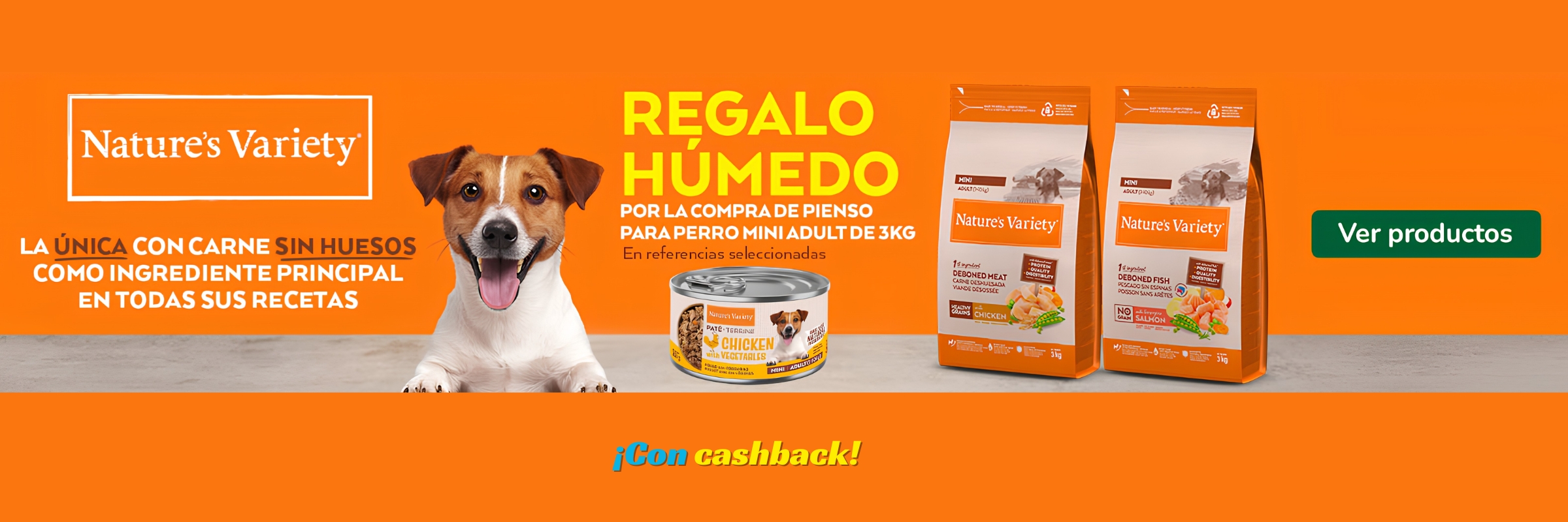 Tiendanimal – Promoción con cashback